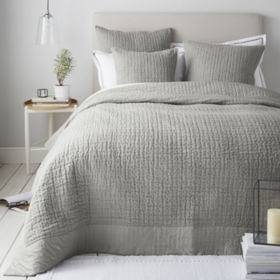 Shoreditch Quilt & Cushion Covers | Bedroom Sale | The White Company UK