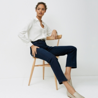 Jeans | Cropped, Boyfriend & Skinny | The White Company UK