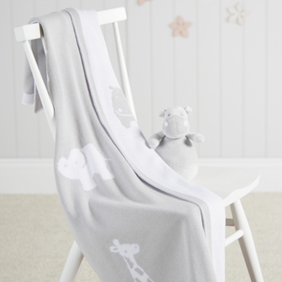 Safari Baby Blanket The White Company US