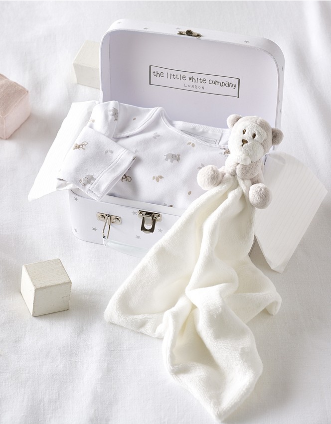 Safari Baby Gift Set | Safari Collection | The White Company UK