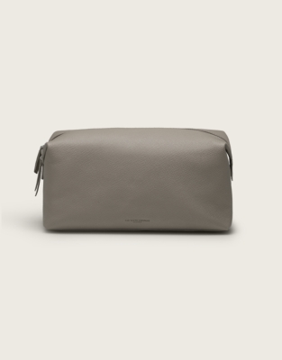 Saffiano Leather Large Wash Bag