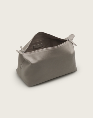 Saffiano Leather Large Wash Bag