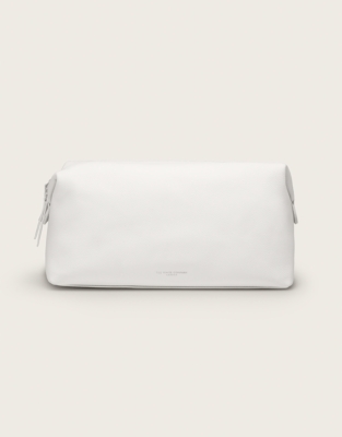 Saffiano Leather Large Wash Bag