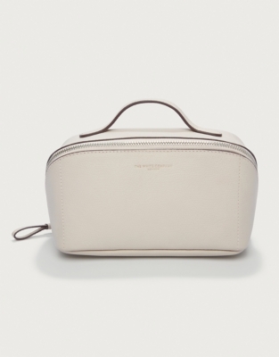 Saffiano Mini Fold Out Make-Up Case