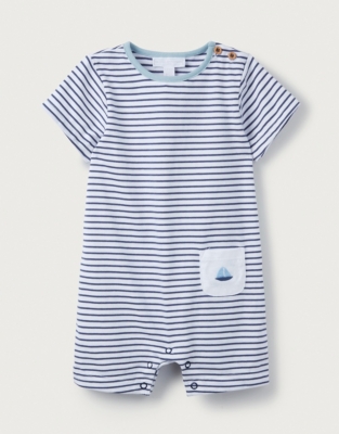 Sailboat-Pocket Jersey Romper | Baby & Children's Sale | The White ...