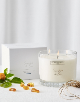 Samphire & Sea Large Candle