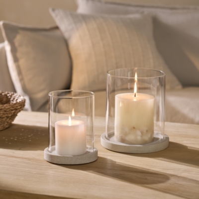 Sandstone Candle Plate – Medium