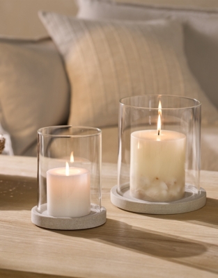 Sandstone Candle Plate – Medium