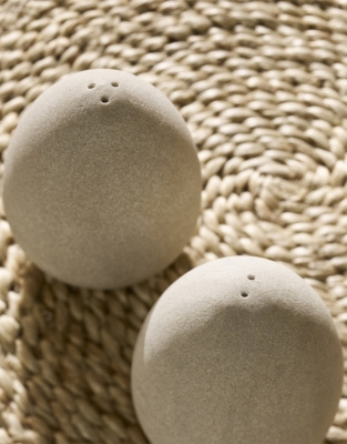 Sandstone Salt & Pepper Shakers