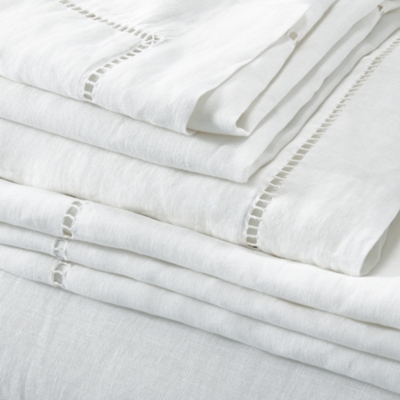 Santorini Linen Bed Linen Collection | The White Company UK
