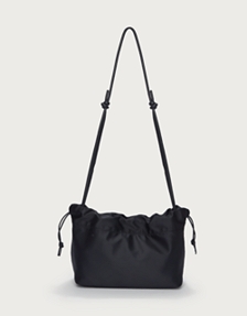 Satin Drawstring Clutch