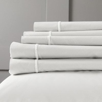 Savoy Fitted Sheet Savoy Bed Linen Collection The White Company UK