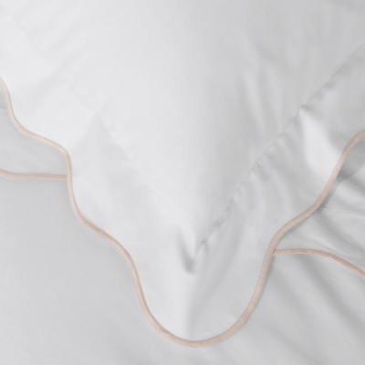 Scallop Edge Bed Linen Collection The White Company UK