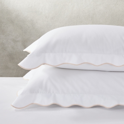 Scallop Edge Bed Linen Collection The White Company UK
