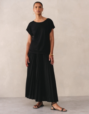 Scoop Back Jersey T-Shirt