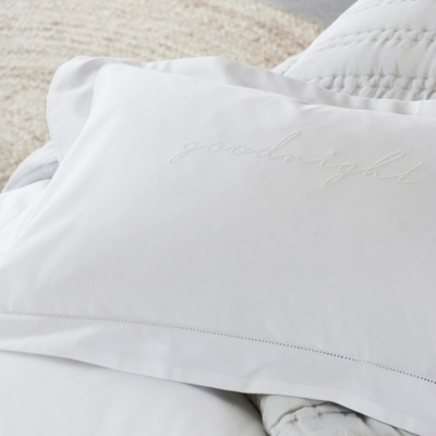 Scripted Goodnight Pillow | New In Bedroom | The White Company US