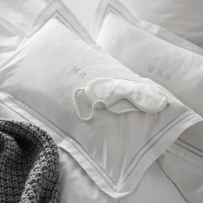 Scripted Mr Mrs Pillows New home Gifts The White Company UK