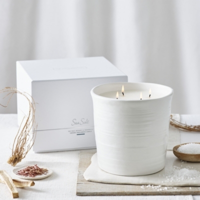 Sea Salt Ceramic Indulgence Candle