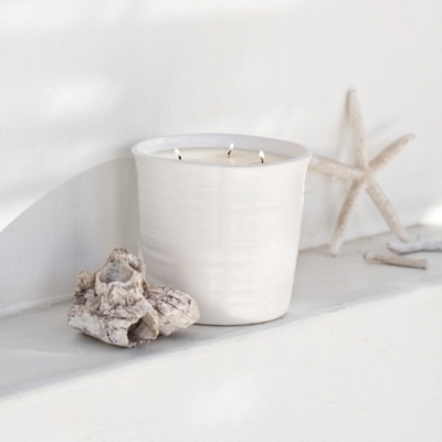 Sea Salt Ceramic Indulgence Candle