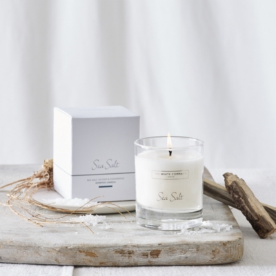 The white on sale company candles