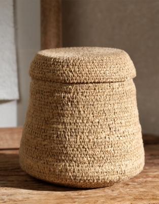 Seagrass Bedside Basket – Medium