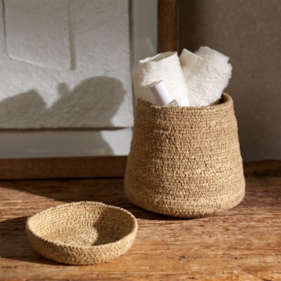 Seagrass Bedside Basket – Medium