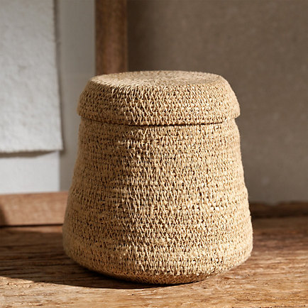 Seagrass Bedside Basket – Medium