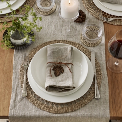 Seagrass ExtraLarge Table Mat Home & Bath The White Company US