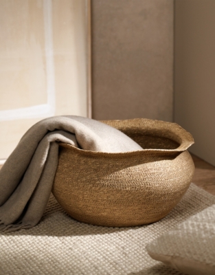 Seagrass Round Basket