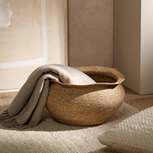 Seagrass Round Basket