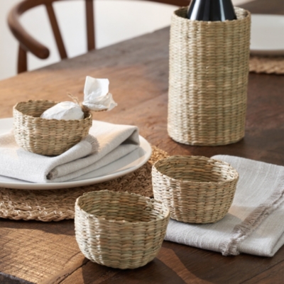 Seagrass Small Bowls – Set of 3