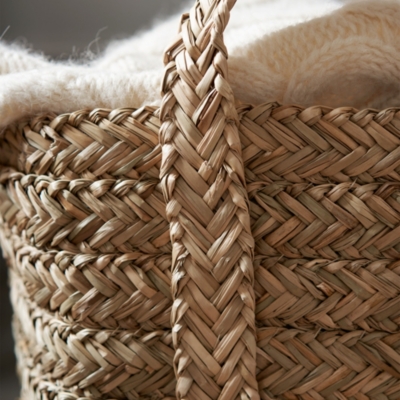 Seagrass Storage Baskets Small Utility & Storage The White Company US