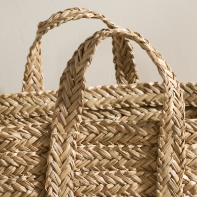Seagrass Tall Baskets – Set of 2