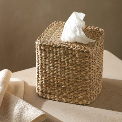 Seagrass Tissue Box Cover