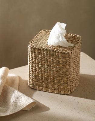 Seagrass Tissue Box Cover