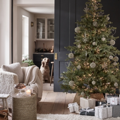 Seagrass Tree Skirt Christmas Tree Decorations The White Company UK