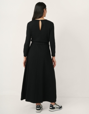 Seam Detail Jersey Midi Dress