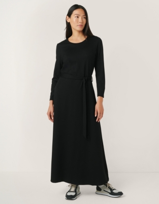 Seam Detail Jersey Midi Dress