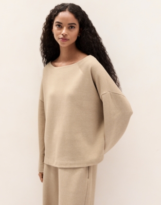 Seam Detail Jumper with Alpaca