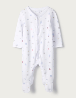 Seaside Print Sleepsuit | Baby & Children's Sale | The White Company UK