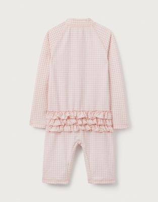 Seersucker Gingham Surfsuit (18mths—6yrs)