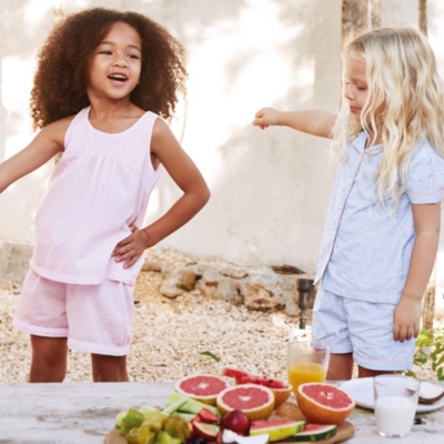 Seersucker Pyjamas (1-12yrs) | Baby & Children's Sale | The White ...