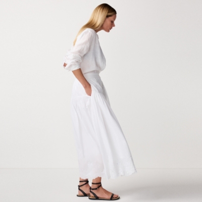 Sequin Embroidery Skirt