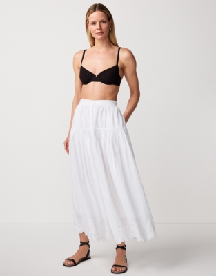 Sequin Embroidery Skirt