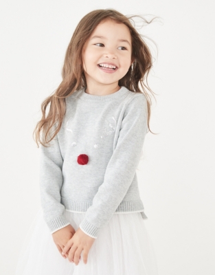 White company christmas discount jumper