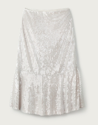 Sequin Skirt | Clothing Sale | The White Company UK