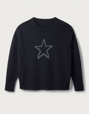 White company clearance black jumper