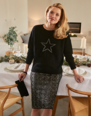 The white company hot sale star jumper