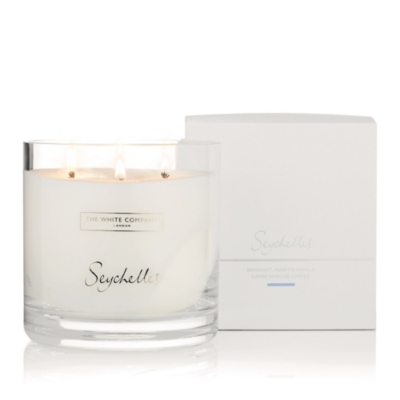 Seychelles Large 3Wick Candle Candles The White Company US
