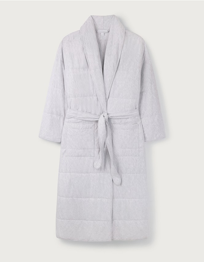 Shawl-Collar Duvet Robe | Gifts For Mum | The White Company UK